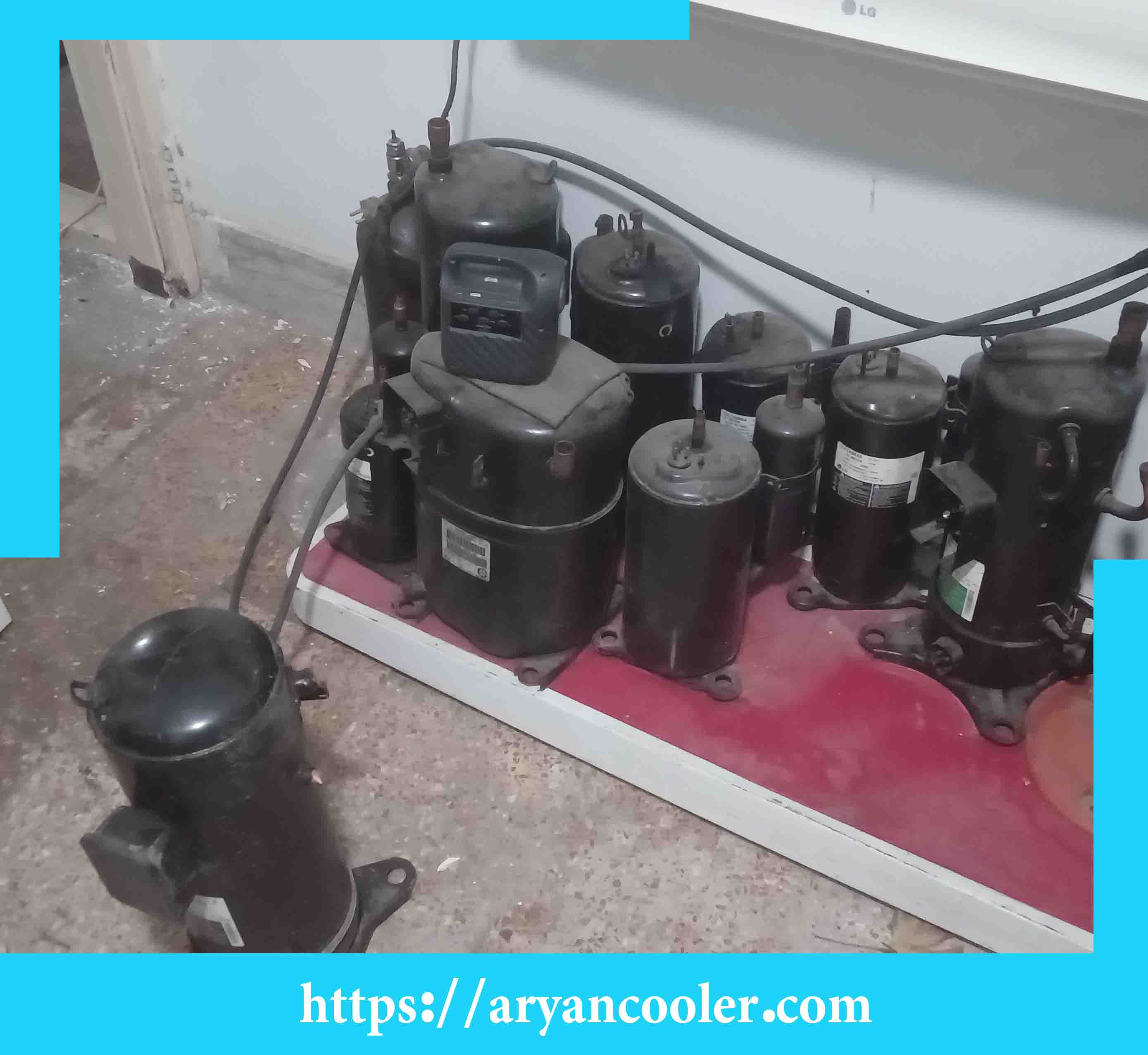 3phazy compressor for aircondiotioner