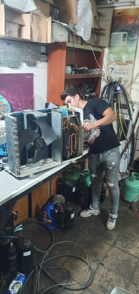 air conditioner condanssor reapir