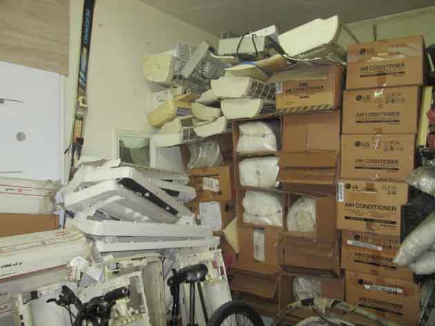 panel of lg air conditioner